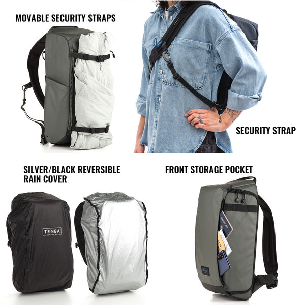 Tenba Zaino Solstice V2 Sling 16L Grey Tenba Zaino Solstice V2 Sling 16L Grey